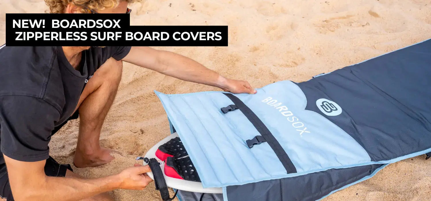 Mid-Length Zipperless Surfboard Travel Covers - BOARDSOX®