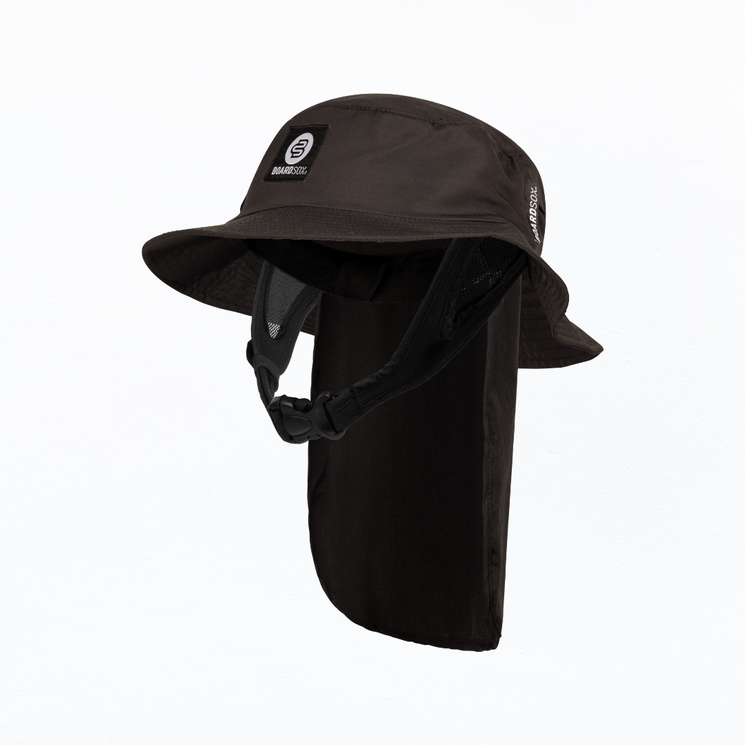 KIDS Black - Boardsox Surf Hat