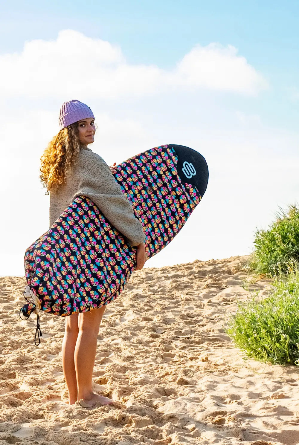 Alien Flower love Boardsox® Custom Fit Big Wave Gun Cover BoardSox