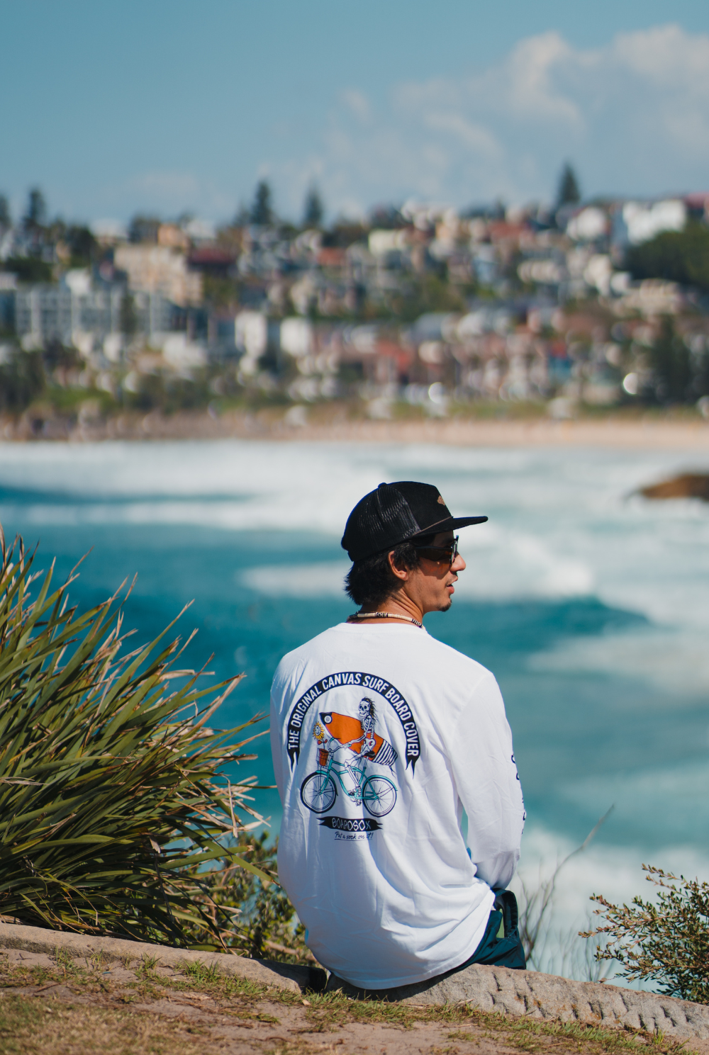 The Croozer Long Sleeve Tee | Eco Surf Style by Boardsox