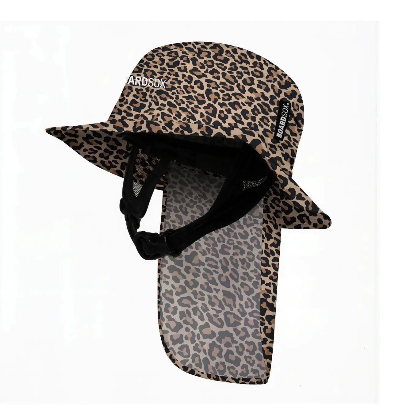 The JAXIE - Leopard print surf Hat BOARDSOX® Australia