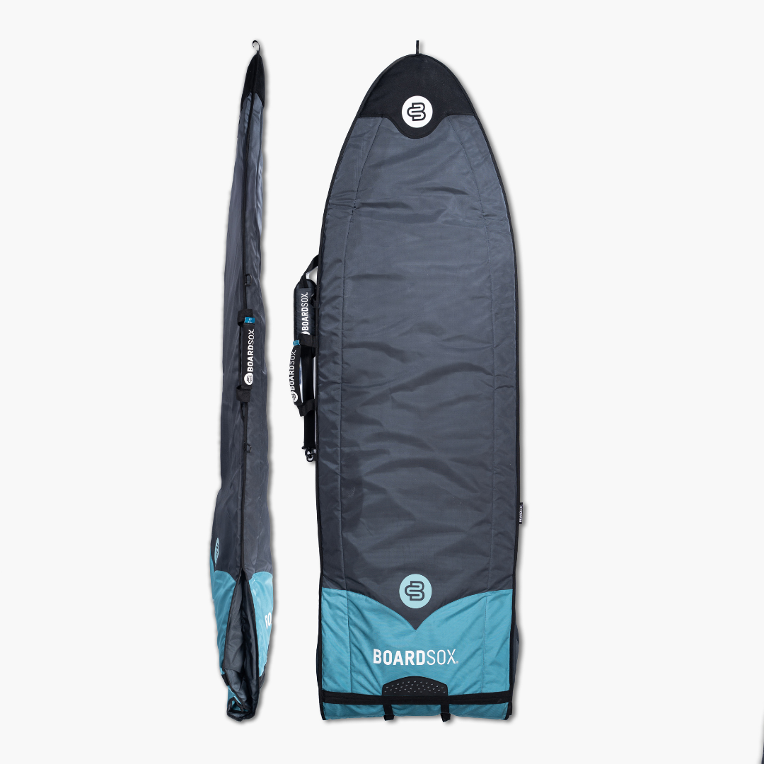 Fun/Mid Surfboard - Boardsox Travel Zipperless Surfboard Cover