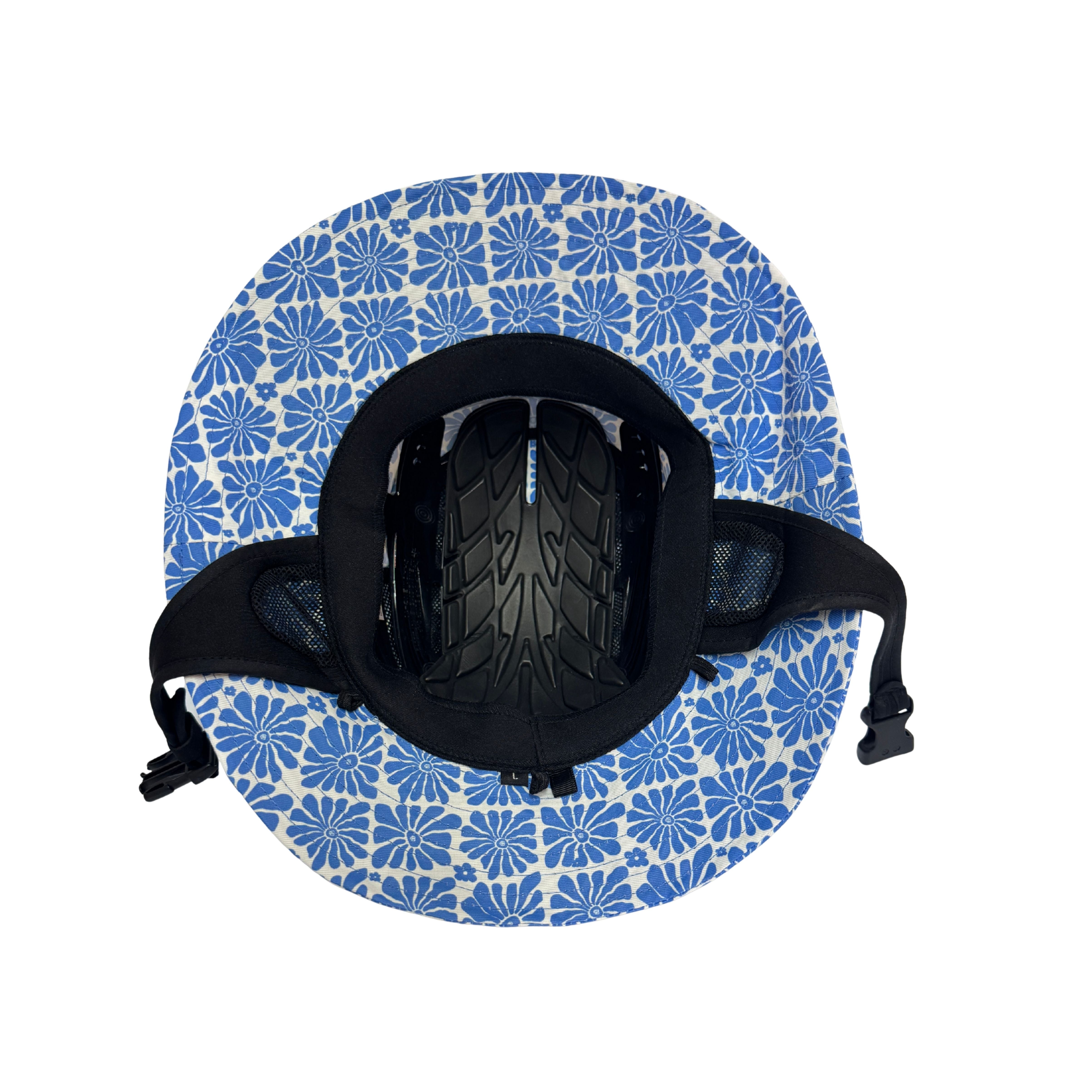 Lara-Blue Boardsox Surf Hat + Hard Shell Insert