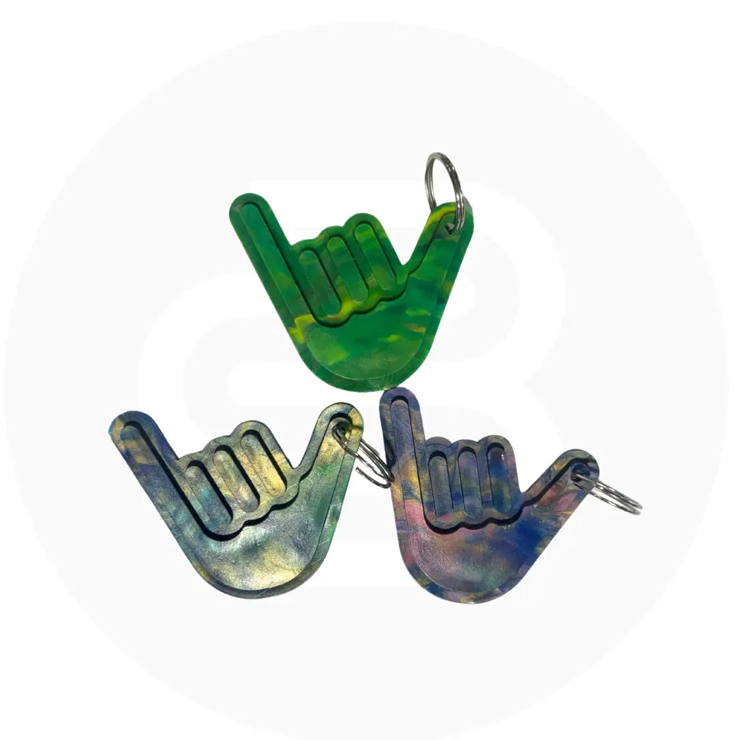 Shaka Recycled Bottle Top Keyring BOARDSOX®