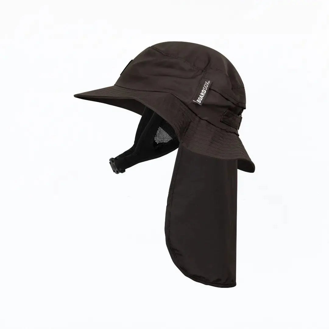 Black - Boardsox Bucket Surf Hat + Hard Shell Insert - BOARDSOX®Hat