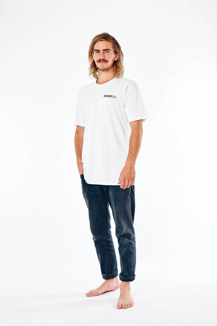 Boardsox® White T-Shirt unisex