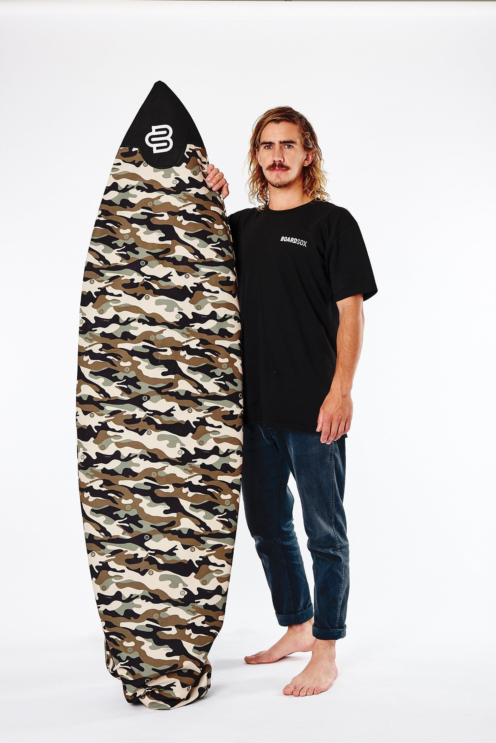 Camo Boardsox® Custom Fit Big Wave Gun Cover - BOARDSOX® AustraliaBoardSox Surfboard Cover