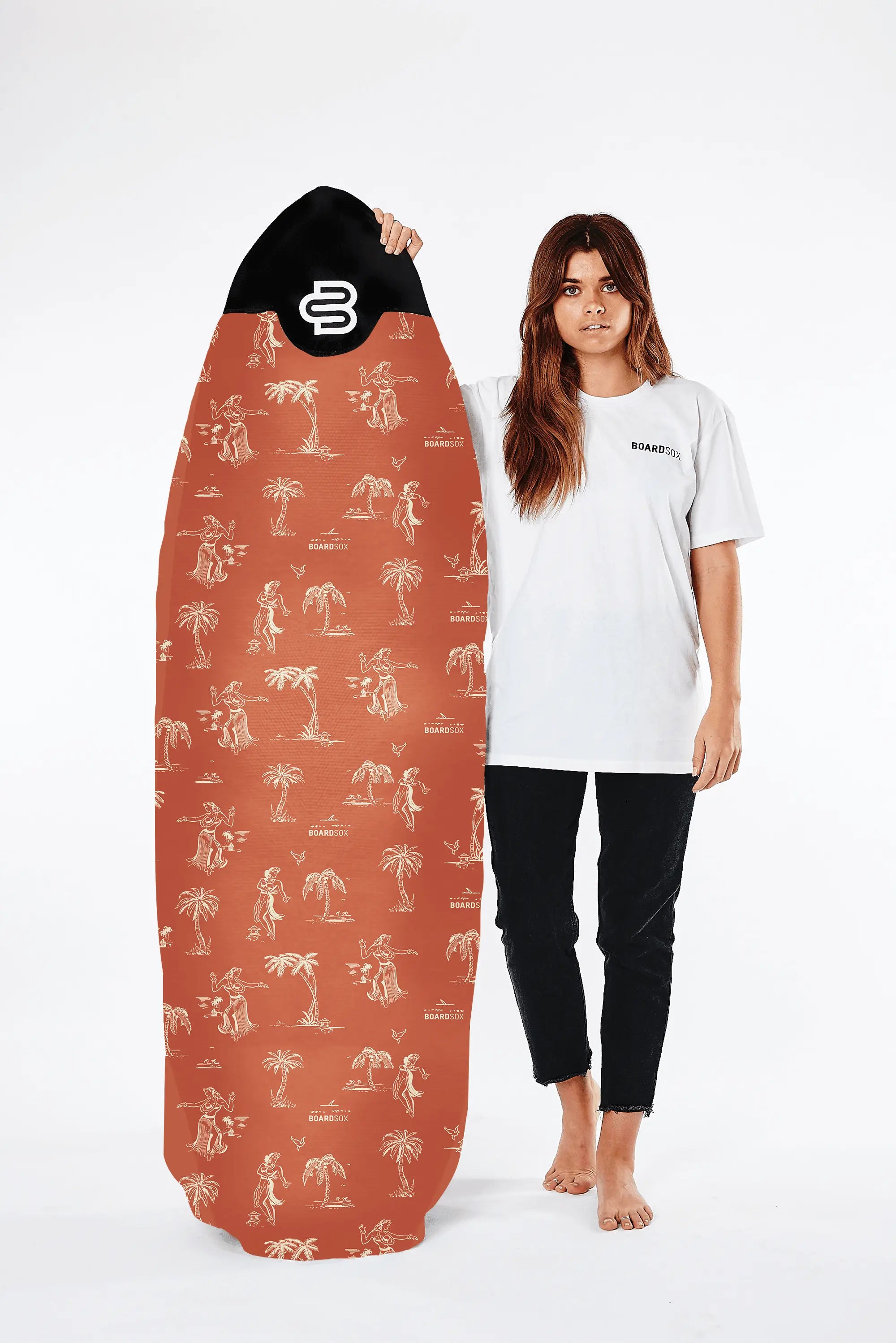 Hula Lula ♻️ rPET Recycled Boardsox® Fun/Hybrid Surfboard Cover - BOARDSOX® AustraliaBoardSox Surfboard Cover