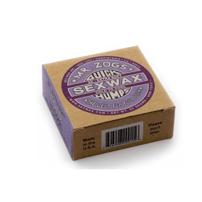 Mr Zogs - Surfboard Wax - Cold to Cool Water - 9°C to 20°C - PURPLE