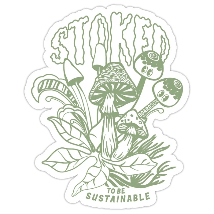 Stoked to be Sustainable - Boardsox Sticker