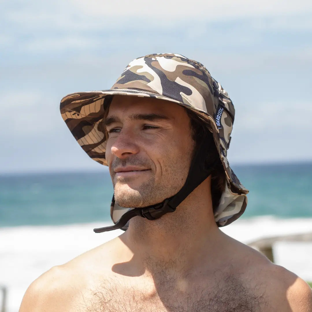 The Camo Surf Hat - Ultimate Surf Hats for Sun Protection
