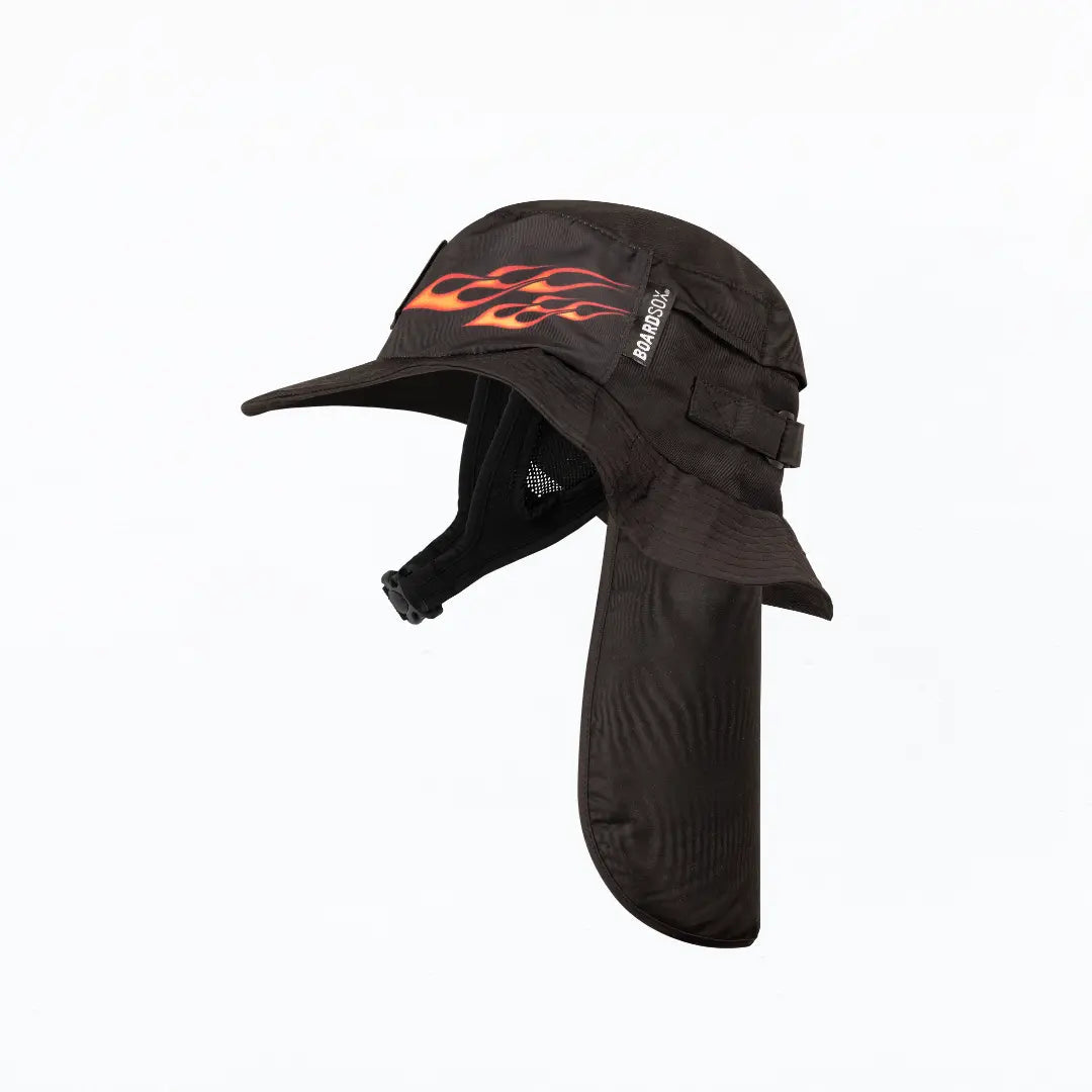 The Flames Boardsox Surf HAT + Hard Shell Insert - BOARDSOX®Hat