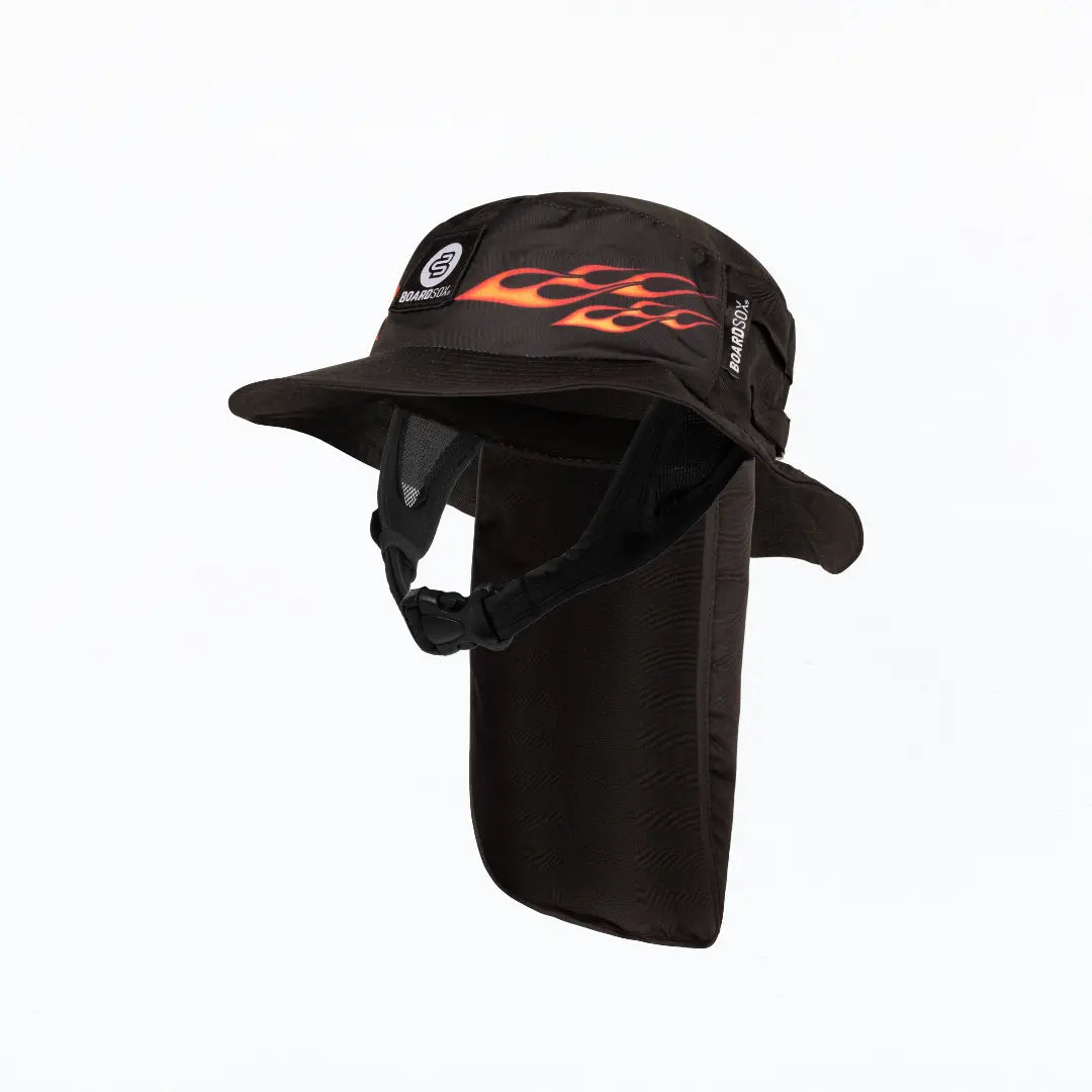 The Flames Boardsox Surf HAT + Hard Shell Insert - BOARDSOX®Hat