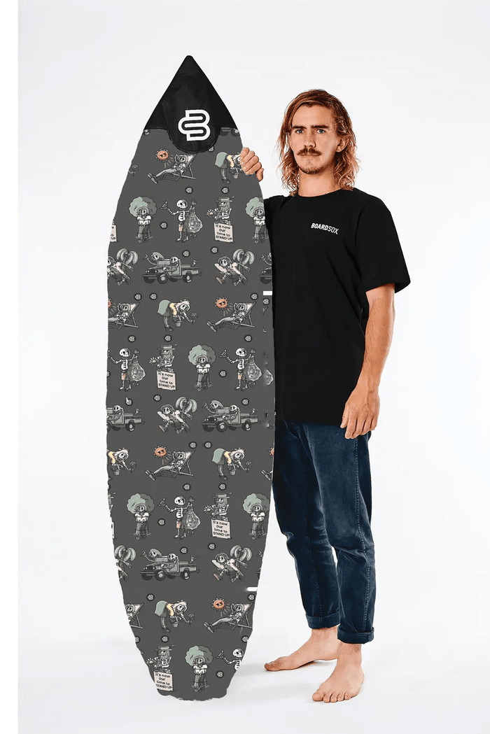 The Skeletor Short- Boardsox Canvas Surfboard Cover