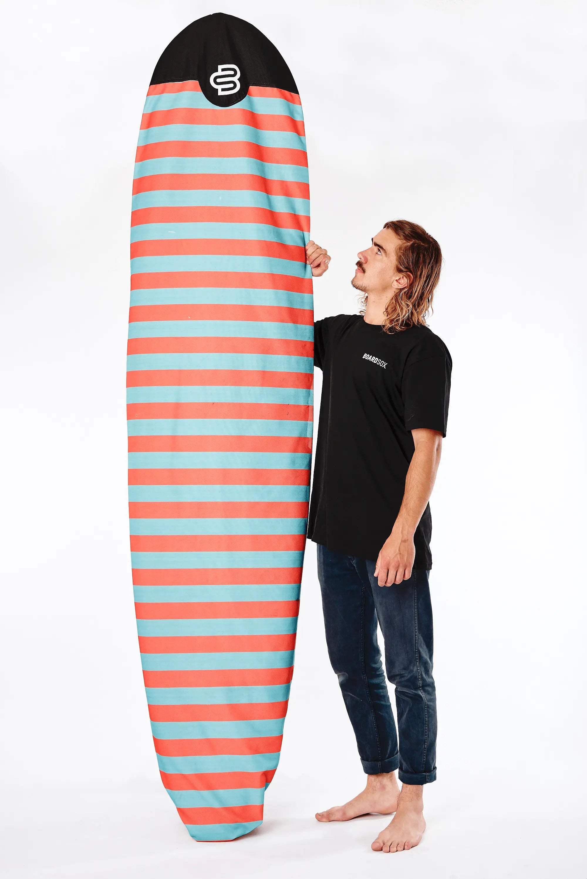 Wingnut Stripes Boardsox® Long Surfboard Sock - BOARDSOX® AustraliaBoardSox Surfboard Cover