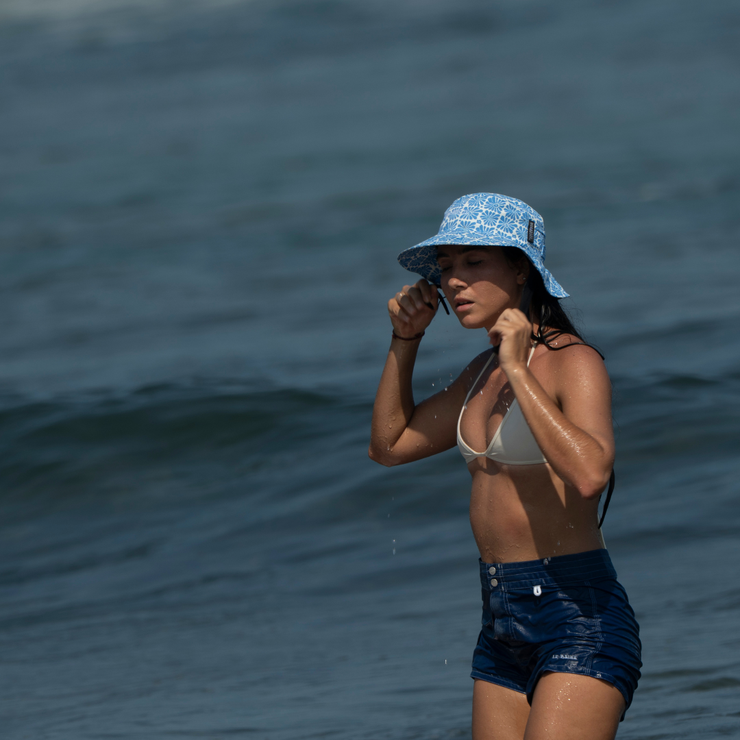 Lara-Blue Boardsox Surf Hat