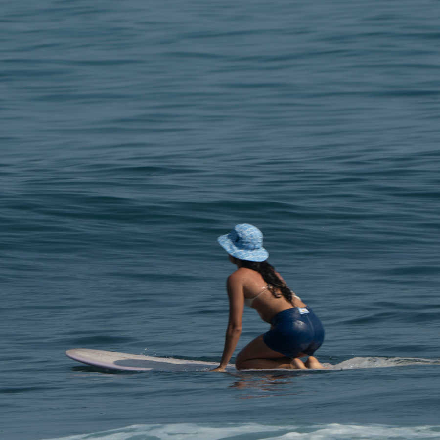 Lara Blue Surf Bump Hat