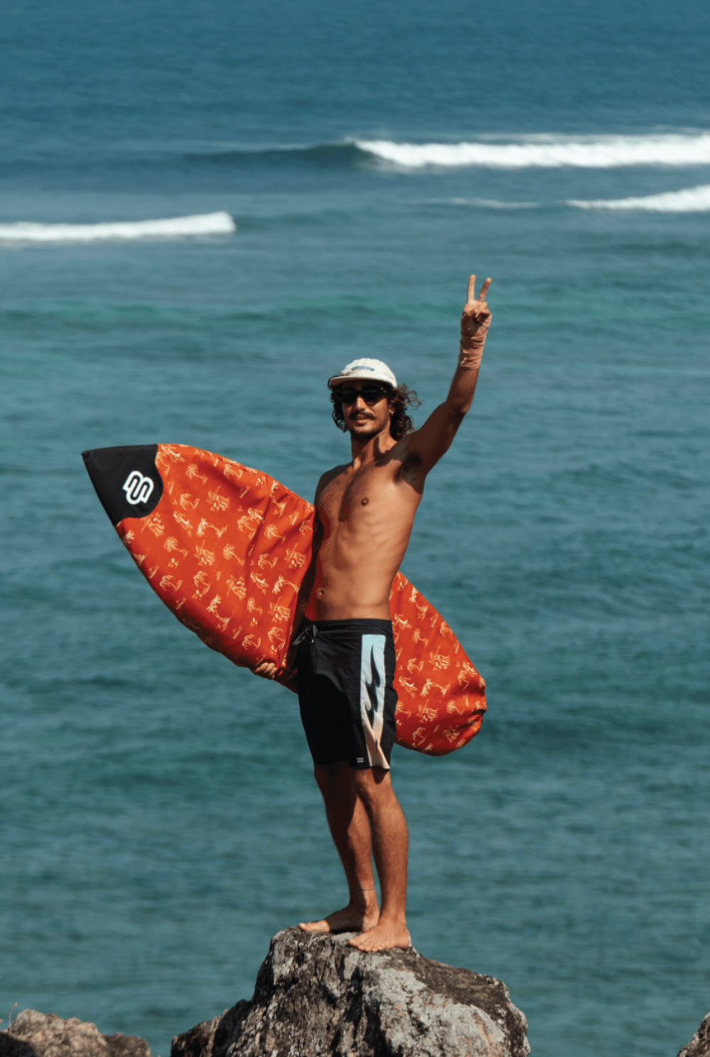 Hula Lula  -  Shortboard Surfboard Cover