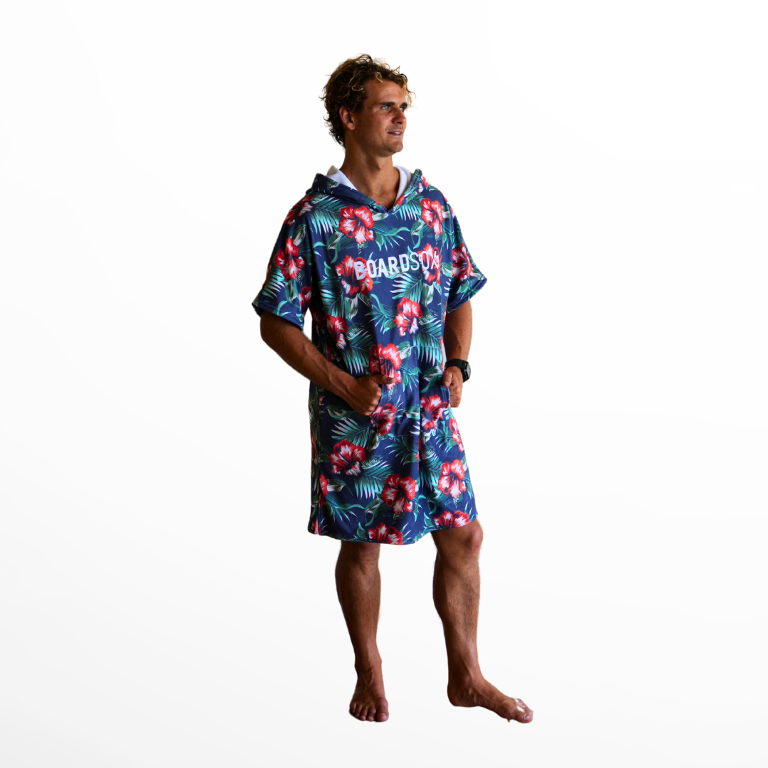 Hawaiian - Boardsox Hooded Towel + Surf Poncho