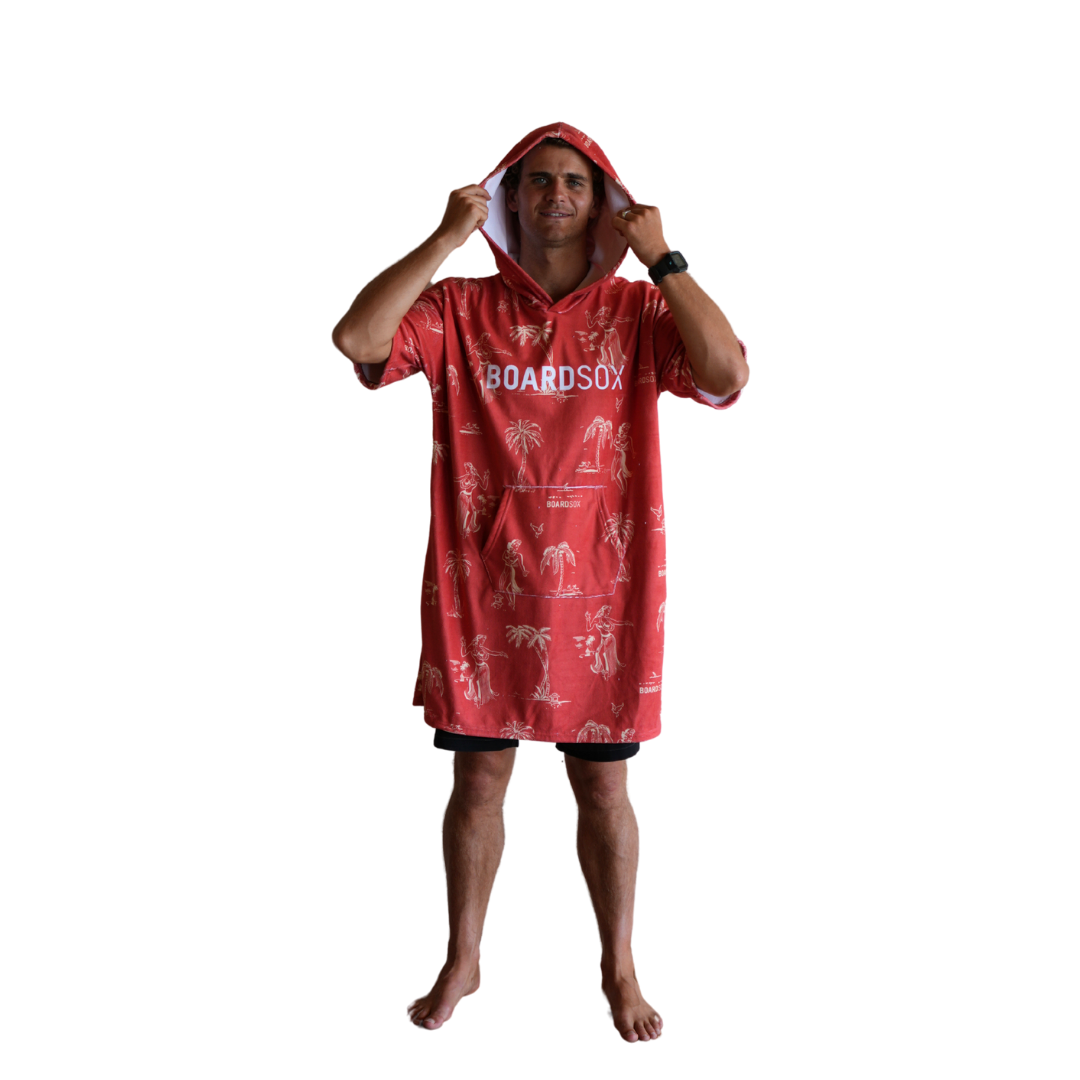 Hula Lula -  Boardsox Hooded Towel + Surf Poncho