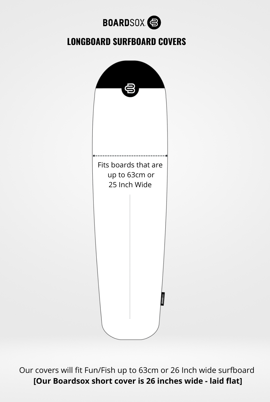 Checks Longboard Surfboard Cover