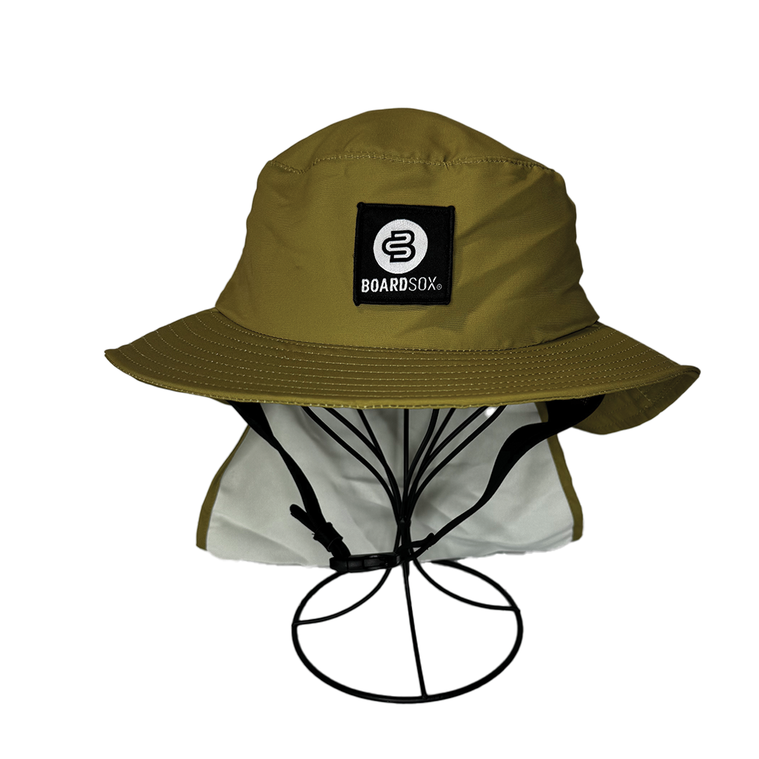 NEW! - Khaki  Boardsox Surf Hat