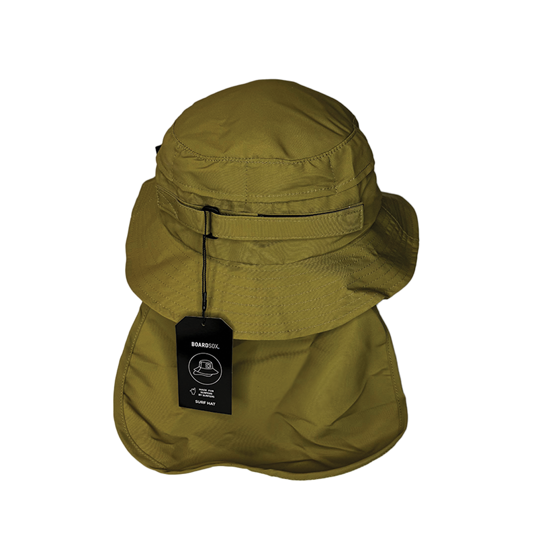 NEW! - Khaki  Boardsox Surf Hat