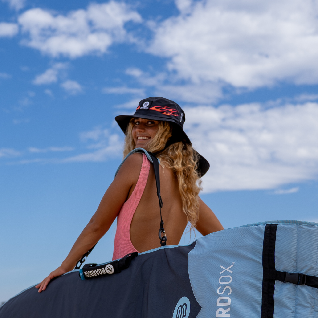 The Flames Boardsox Surf Hat - ADULTS