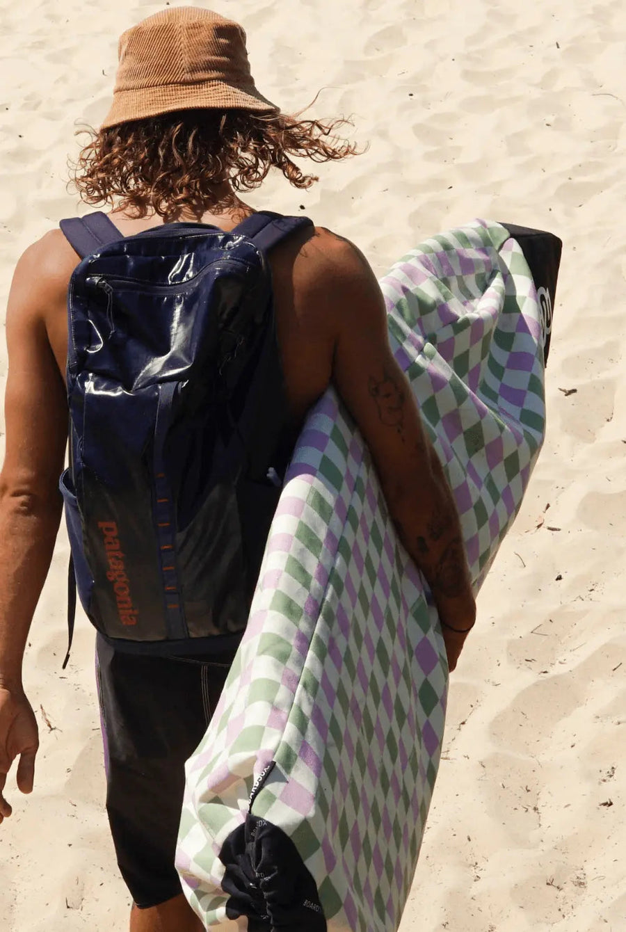 Alana surfboard cover in 14oz recycled canvas by Boardsox