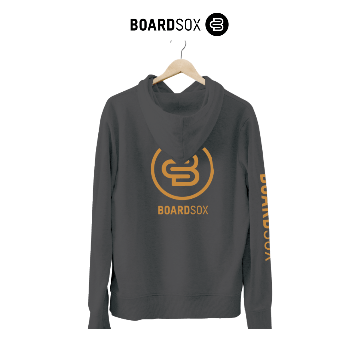 Boardsox Hoodie - Charcoal ♻️ - BOARDSOX® AustraliaClothing