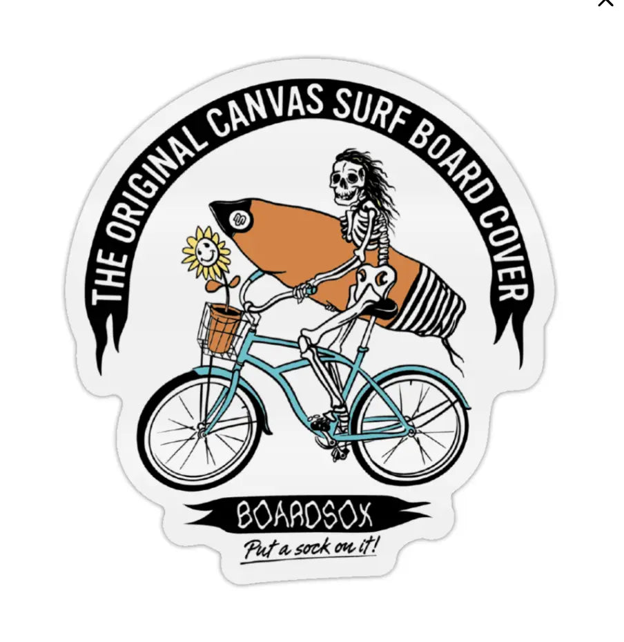 Boardsox - Skeletor Cruiser Sticker - BOARDSOX®