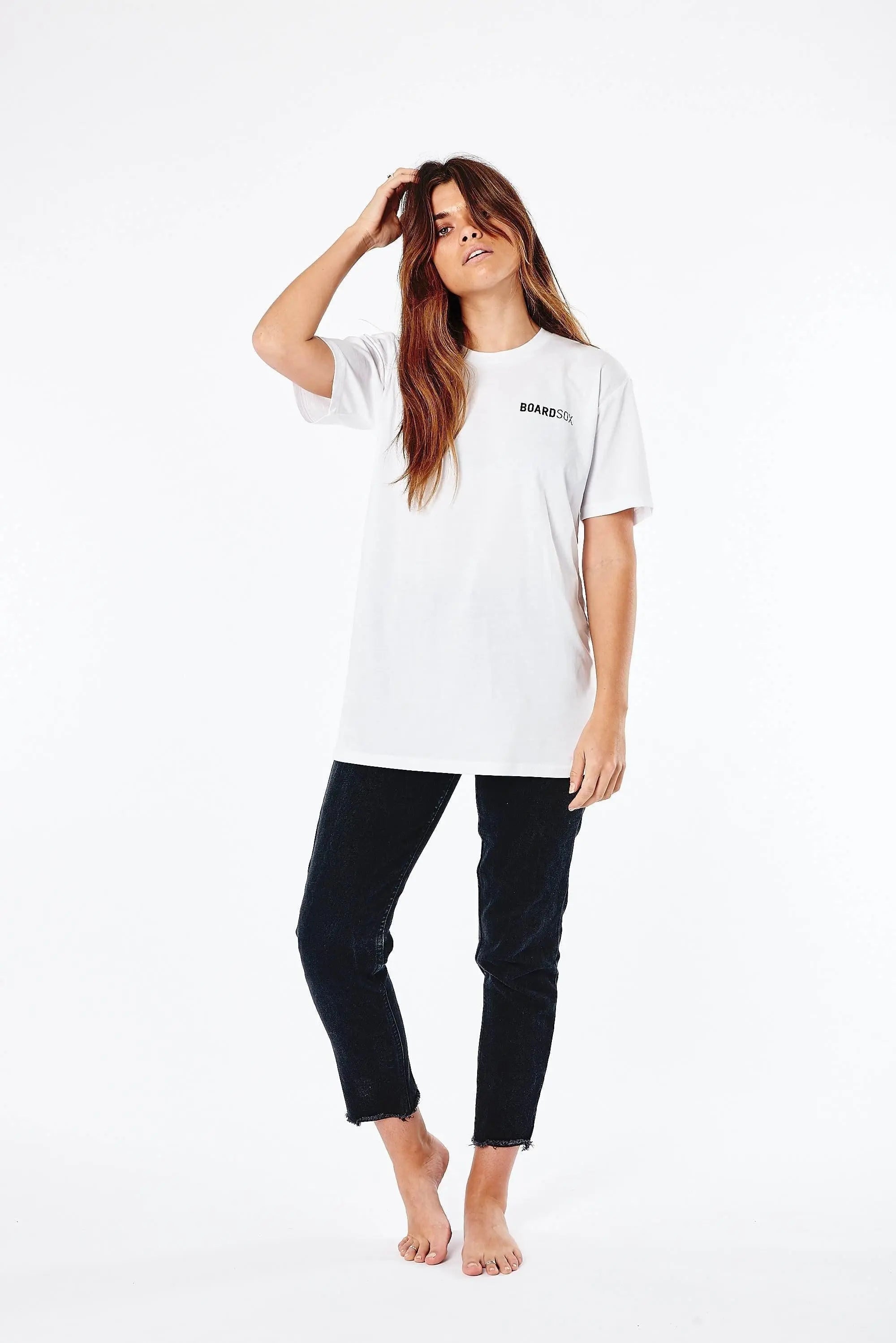 Boardsox® White T-Shirt unisex - BOARDSOX®T-Shirt