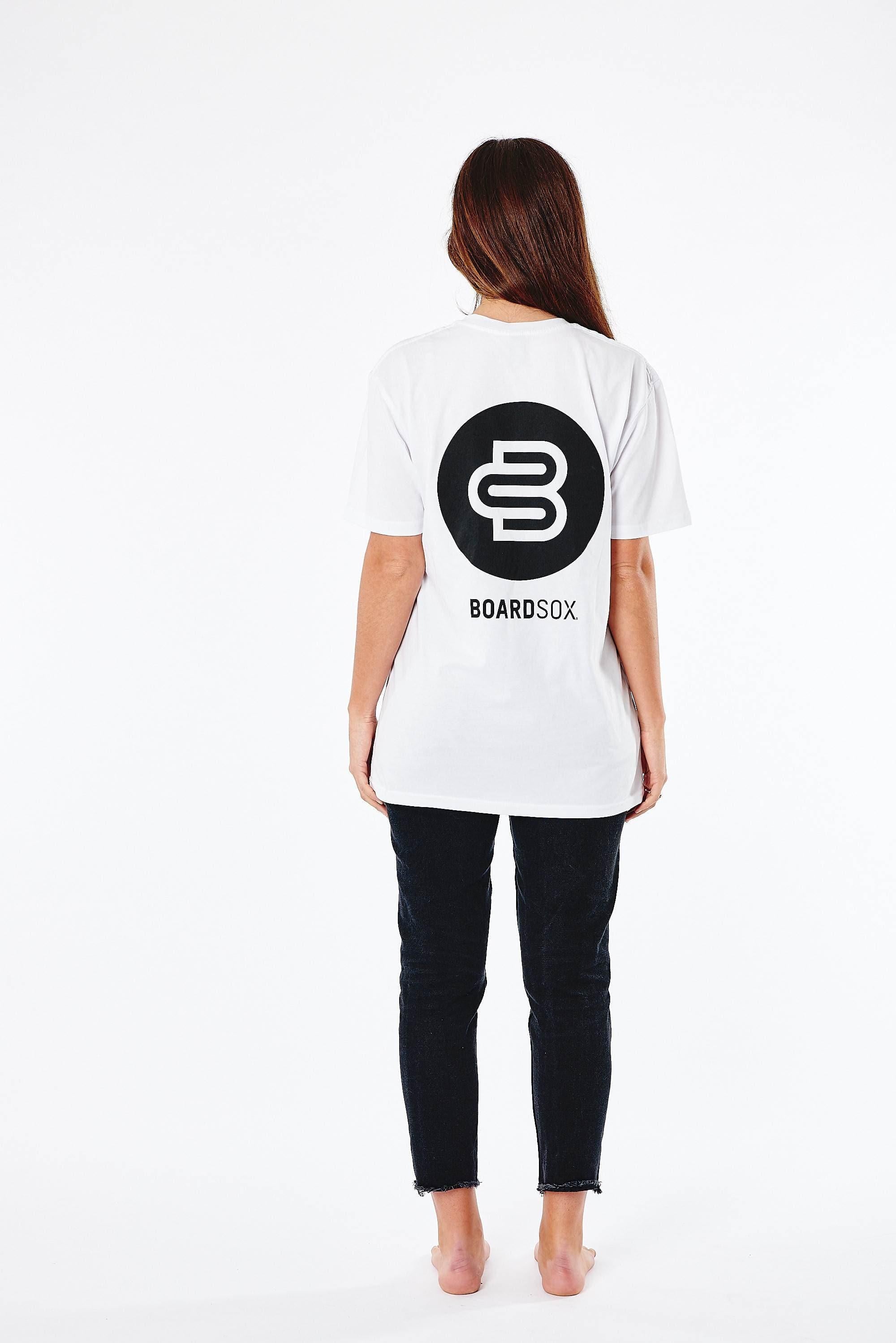 Boardsox® Womens White T-Shirt - BOARDSOX® AustraliaT-Shirt