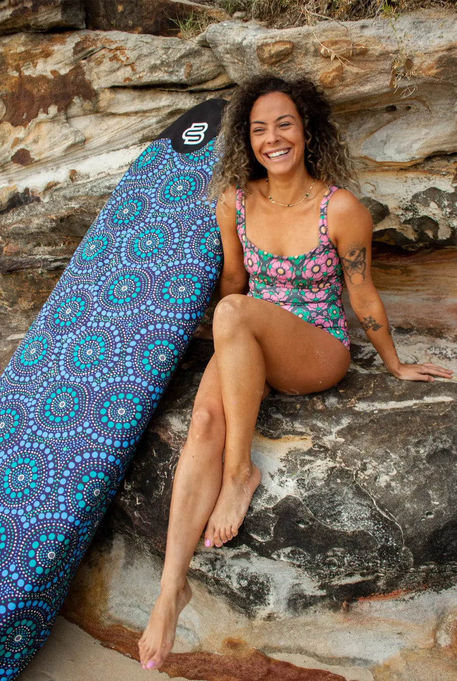 Bombora recycled canvas surfboard cover by Boardsox