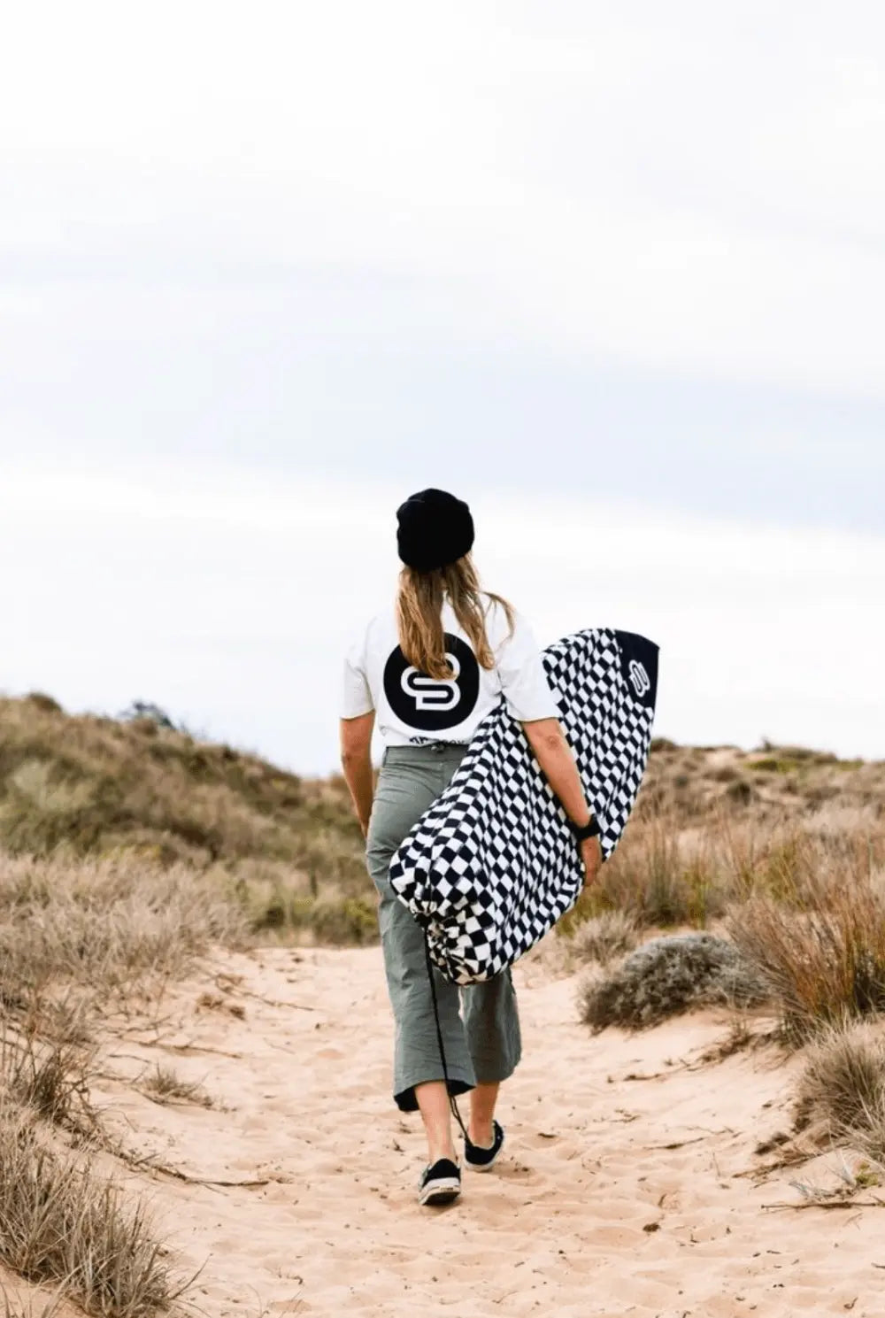 Checks - Boardsox Canvas Surfboard Cover – Mid length Surfboard - BOARDSOX®BoardSox Surfboard Cover
