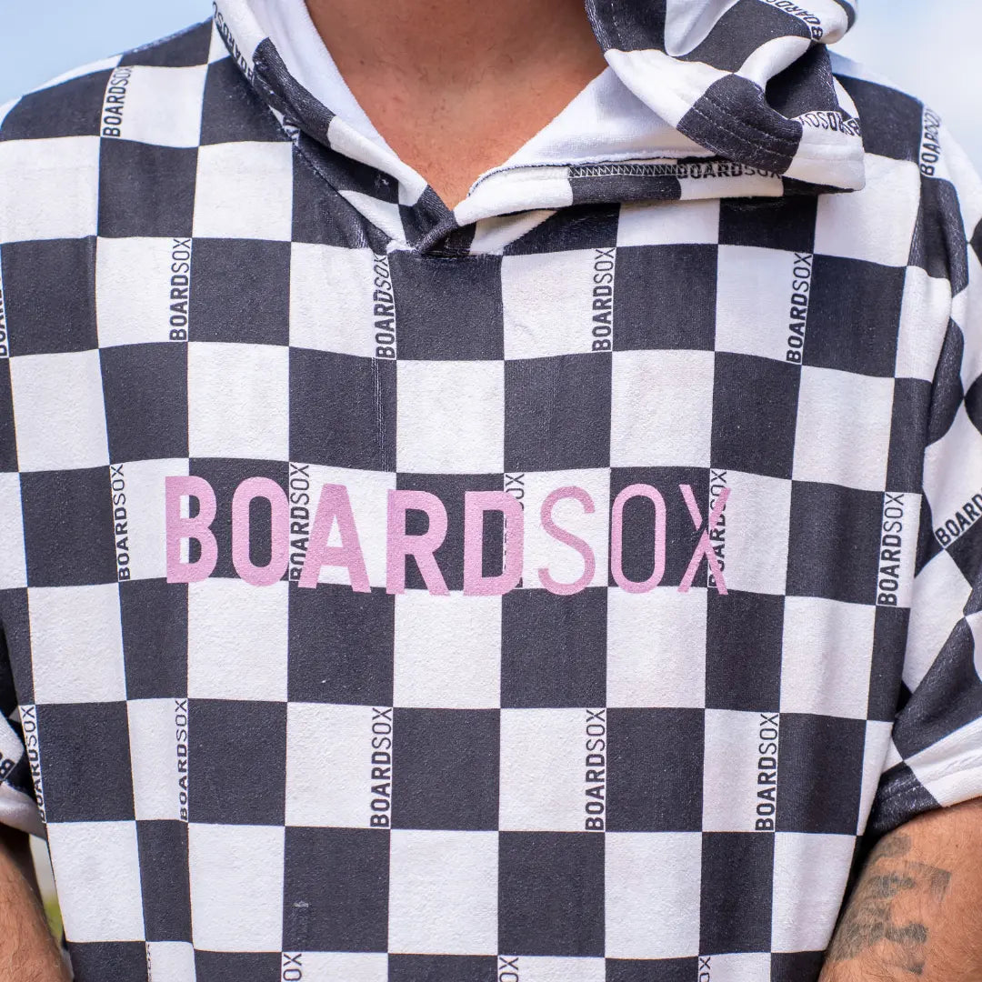Checks - Boardsox Hooded Towel + Surf Poncho - BOARDSOX®Towel