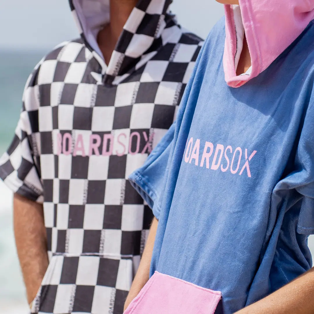 Checks - Boardsox Hooded Towel + Surf Poncho - BOARDSOX®Towel