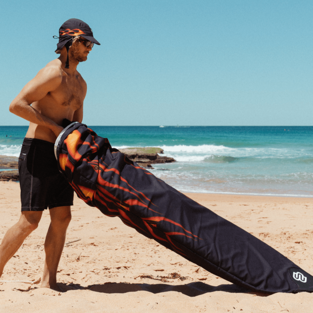 Flames Boardsox Surf Cap - BOARDSOX® AustraliaHat