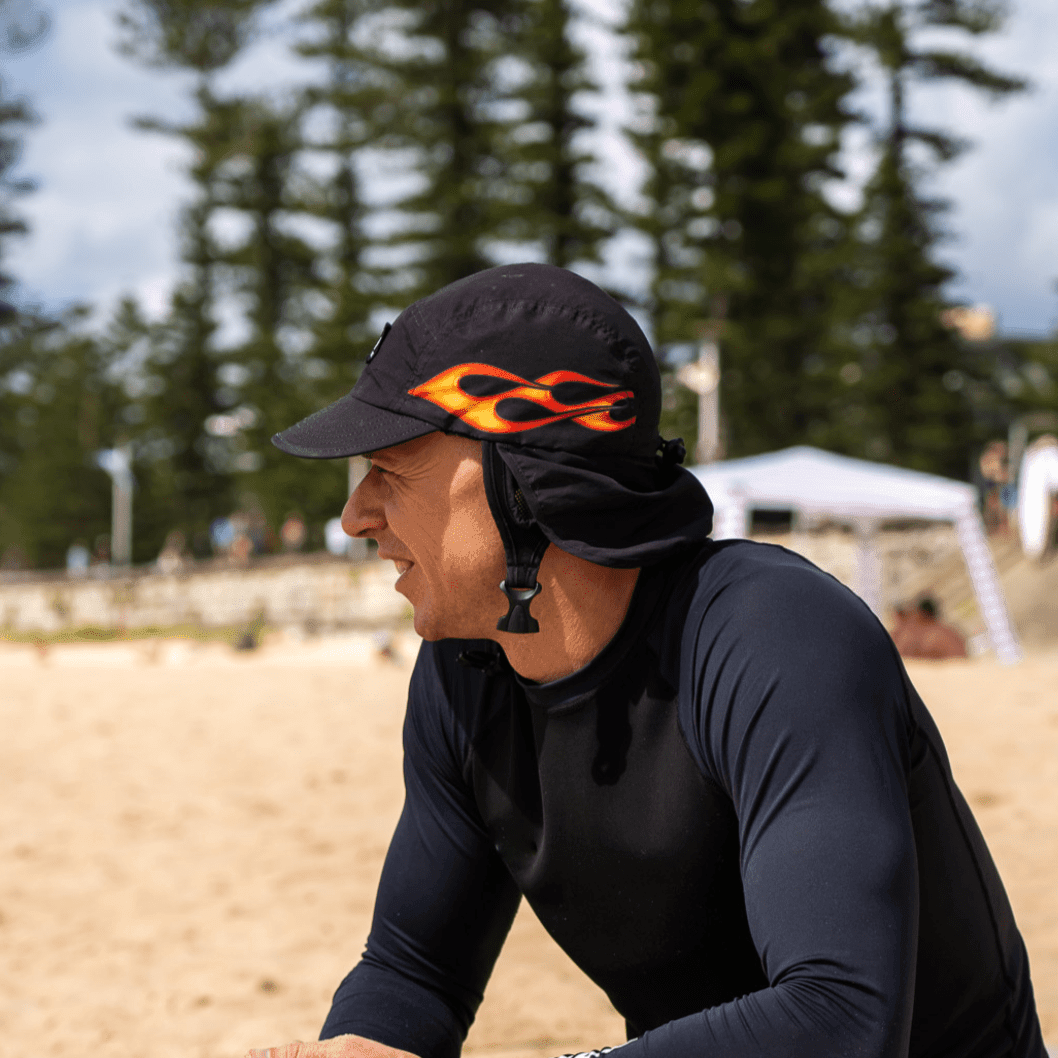 Flames Boardsox Surf Cap - BOARDSOX® AustraliaHat