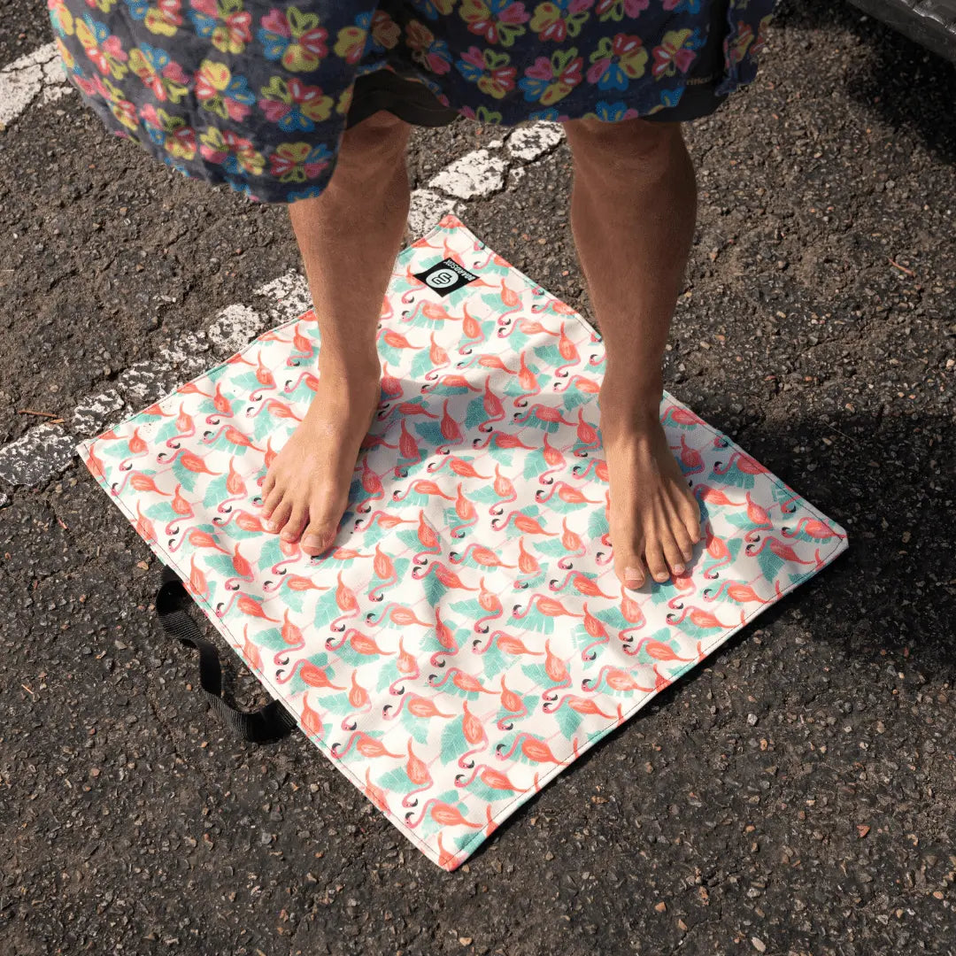 Flamingo Boardsox Surf Change Mat - BOARDSOX® Australia