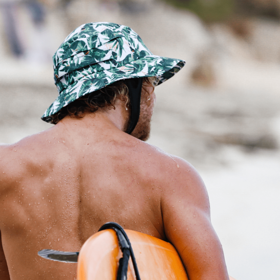 Green Leaf Boardsox Surf Hat - BOARDSOX® AustraliaHat