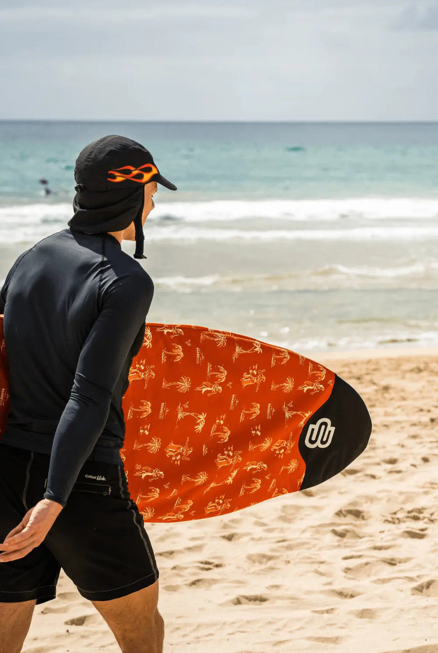 Hula Lula Boardsox canvas cover, fins stay in
