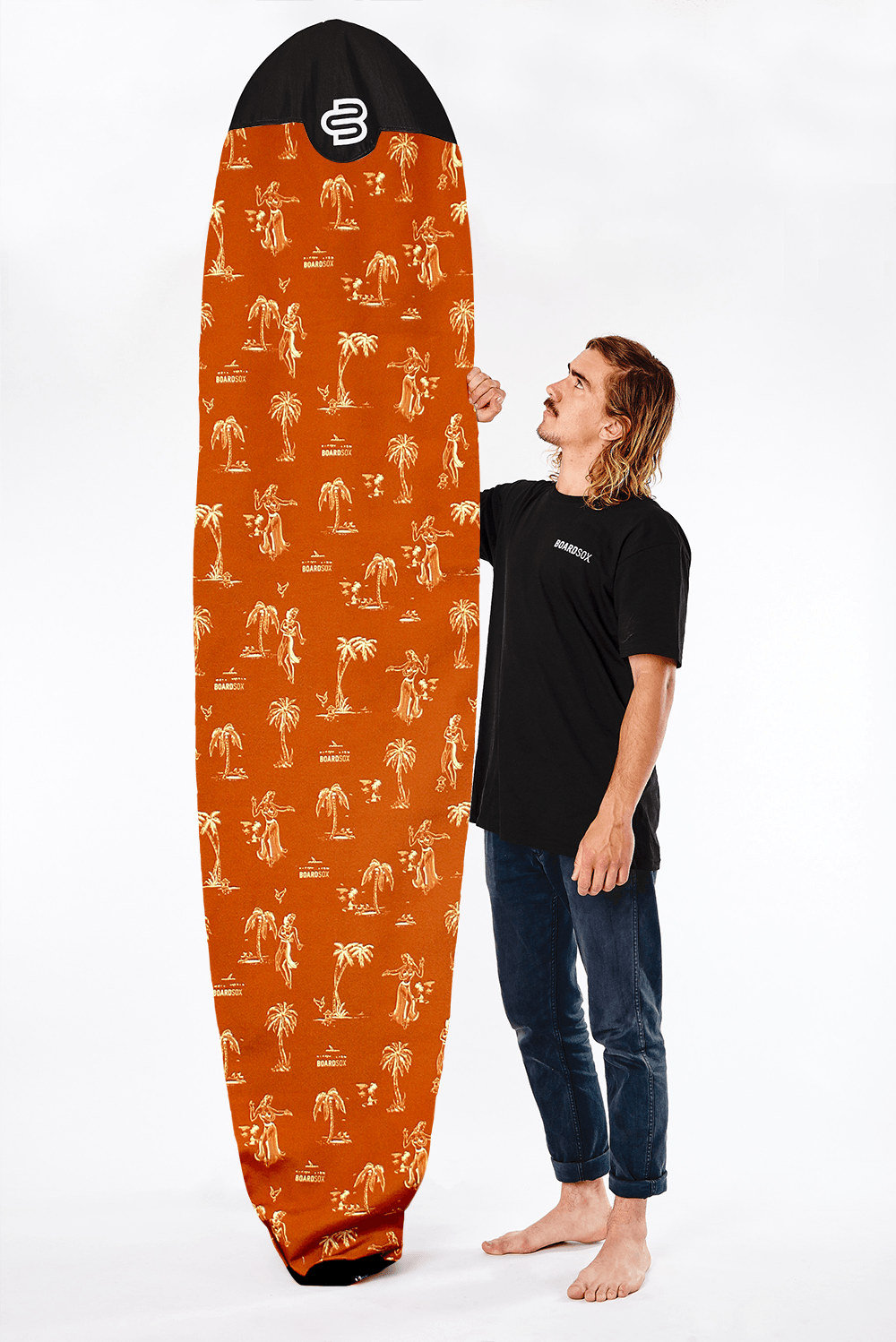Hula Lula  ♻️ Recycled Long Board Surf Board Cover