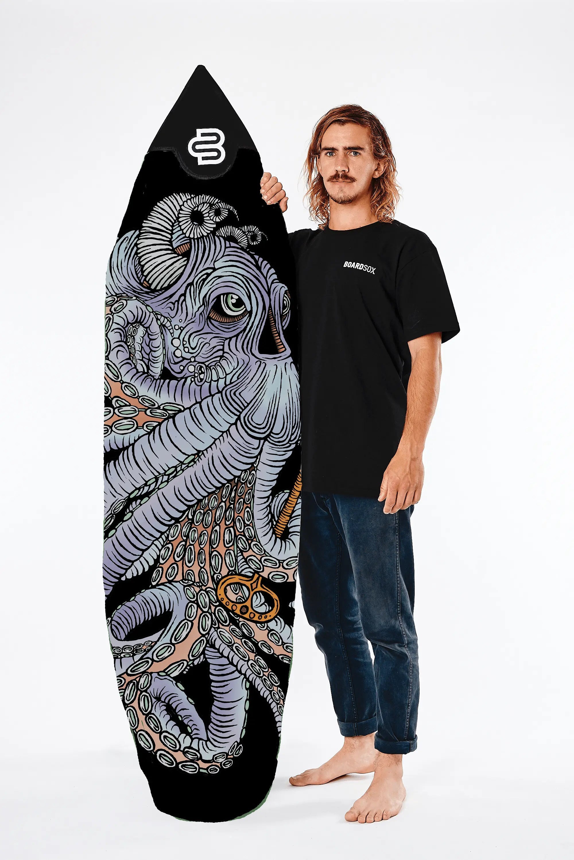 Kraken - Shortboard - Boardsox Canvas Surfboard Cover - BOARDSOX®BoardSox Surfboard Cover