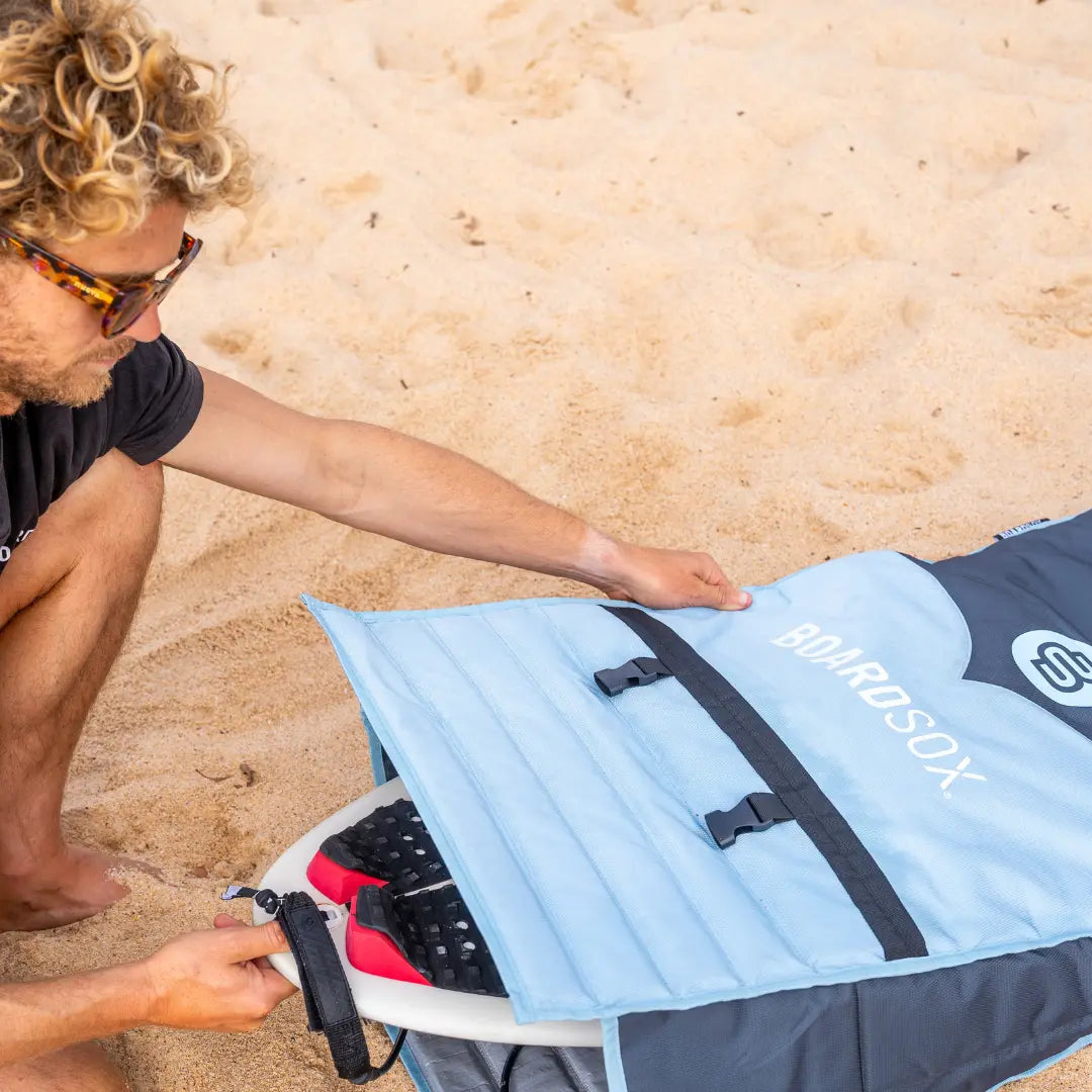 Longboard Surfboard Cover - Boardsox Zipperless Travel Surfboard Bag - BOARDSOX®