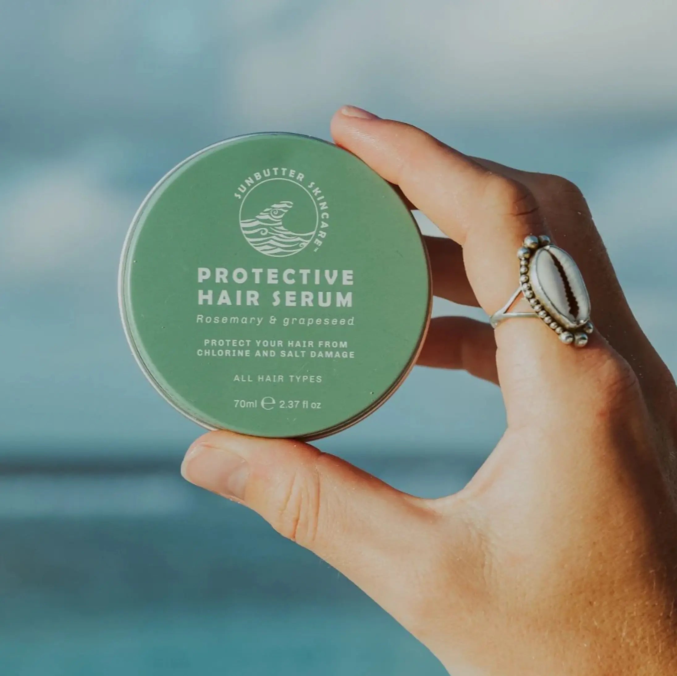 Protective Hair Serum 2 - in - 1 serum and mask shielding hair from chlorine and salt damage! - BOARDSOX®