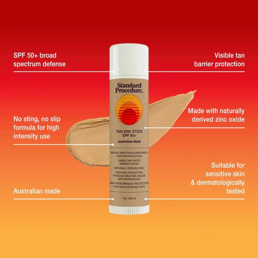 Standard Procedure - Tan Zinc Stick SPF 50+ - BOARDSOX®