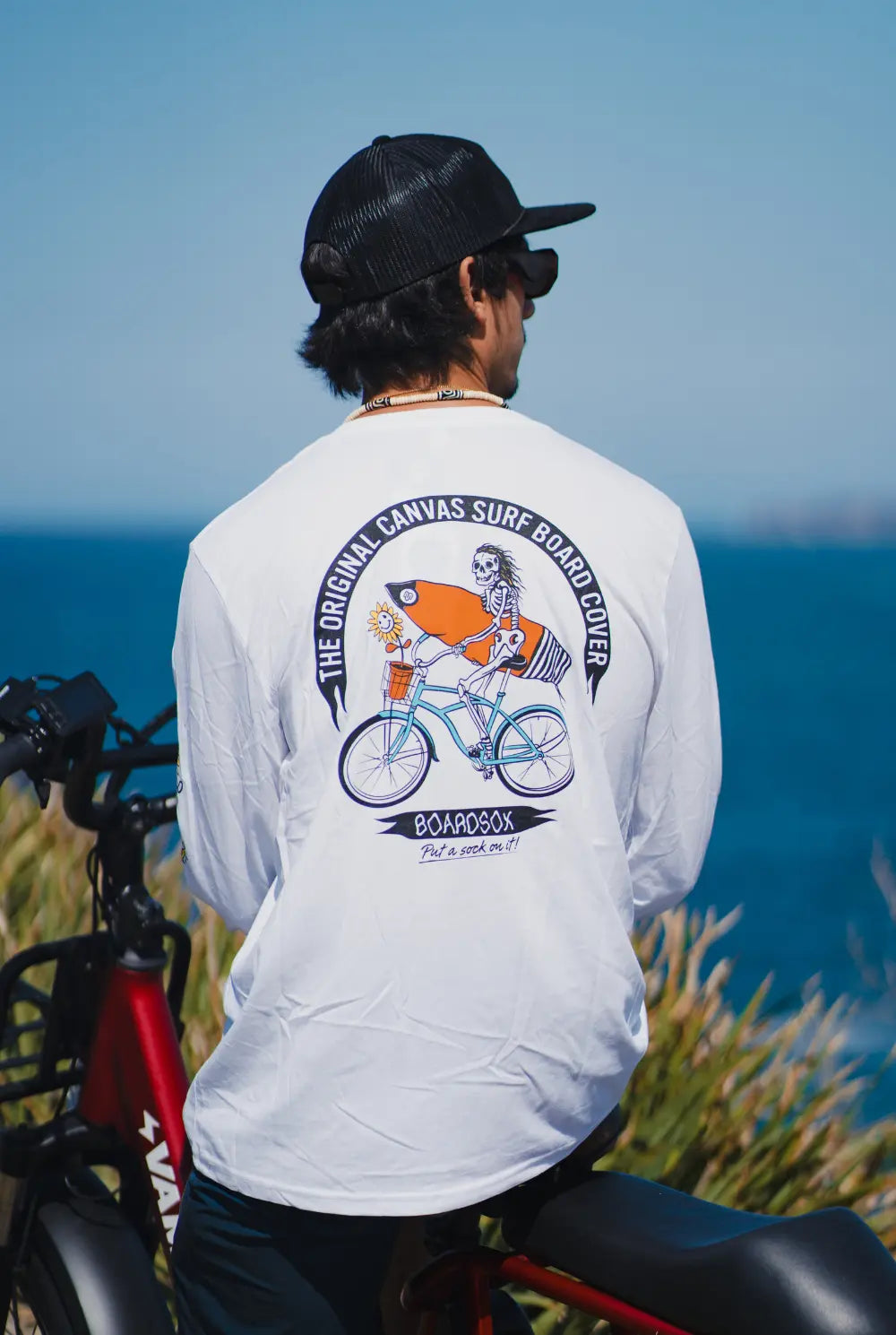 The Croozer Long Sleeve Tee | Eco Surf Style by Boardsox - BOARDSOX®